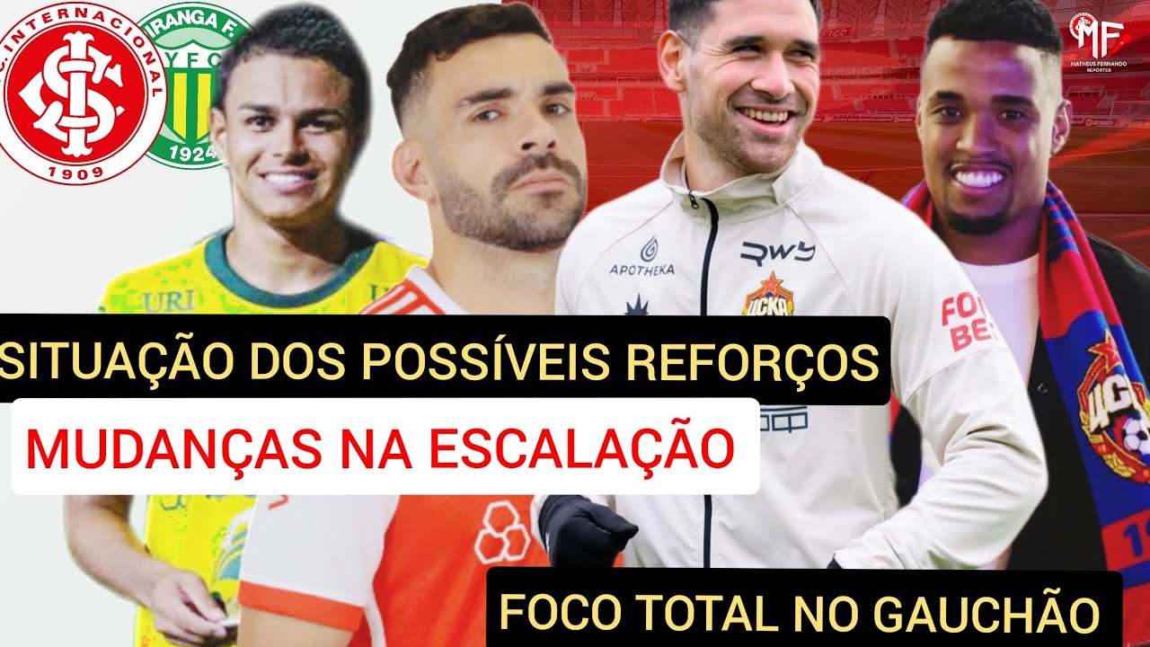 REFORÇOS CHEGANDO/ FOCO EM MANTER O 100% NO GAUCHÃO/ MUDANÇAS NA ESCALAÇÃO