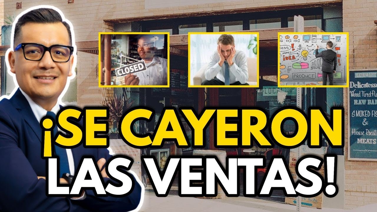 Ca&iacute;da de las ventas &iquest;Qu&eacute; hacer?