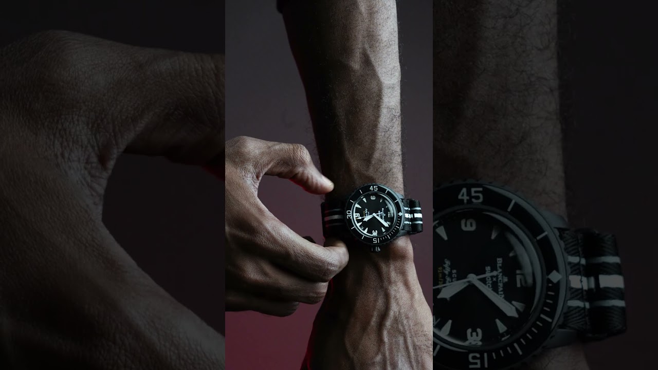 Blancpain X Swatch Fifty Fathoms "OCEAN OF STORMS"