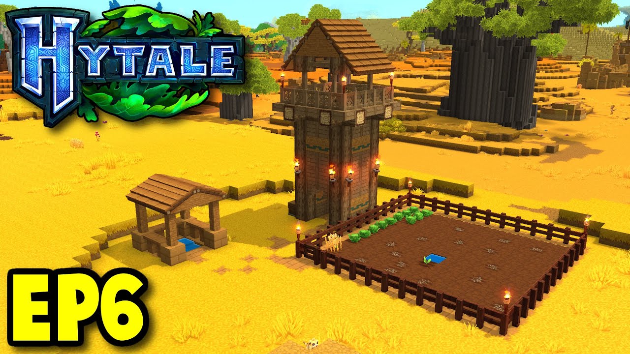 Let's Play Hytale Episode 6 | Farming Simulator