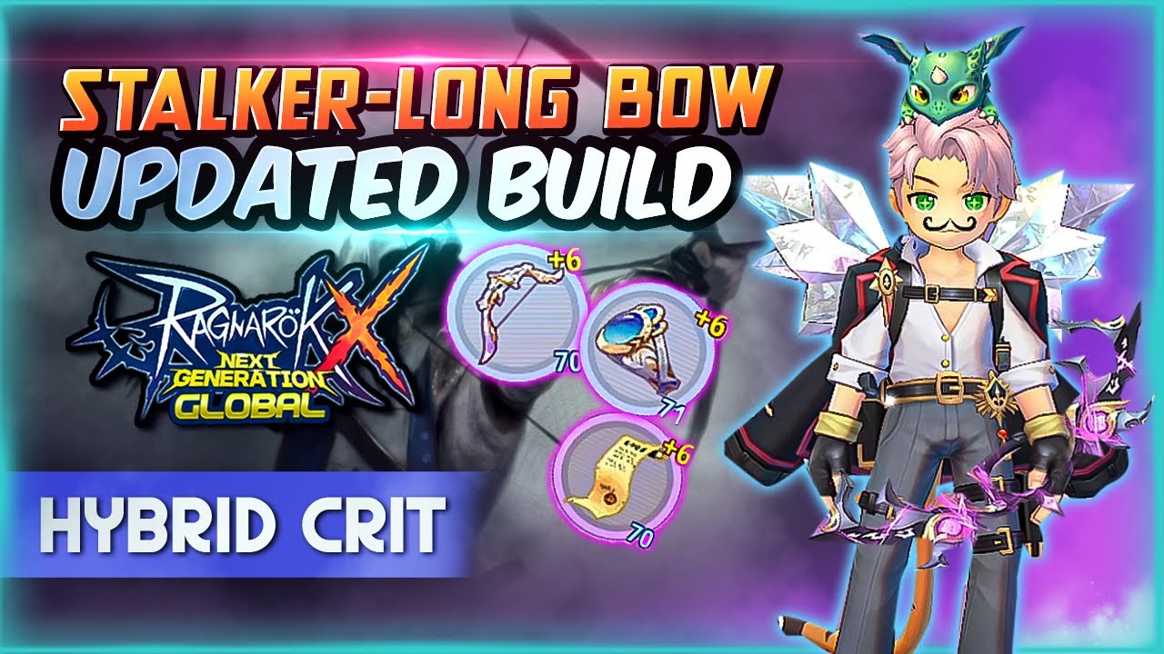[ROX GLOBAL] - Stalker Long Bow Updated Build! | LVL 80+ | Character Progression.