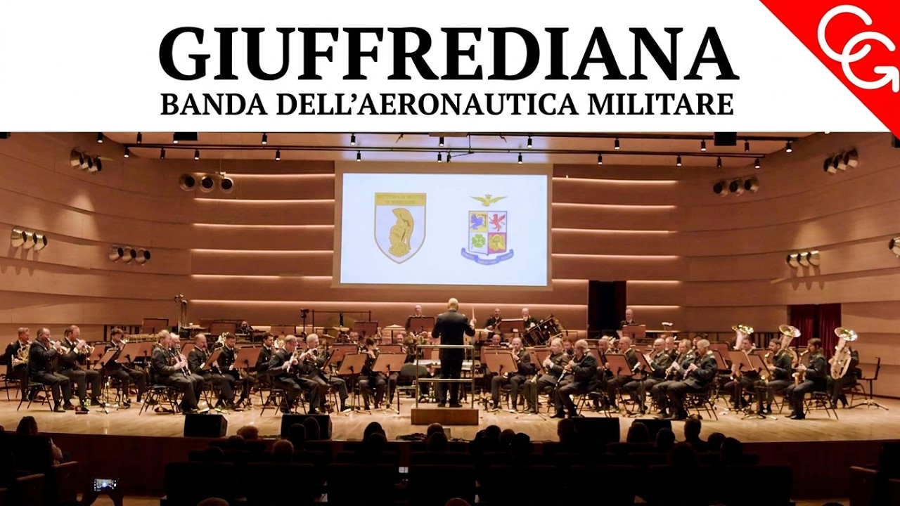 Walter Farina GIUFFREDIANA Banda Musicale dell'Aeronautica Militare diretta dal Maestro Cammarano