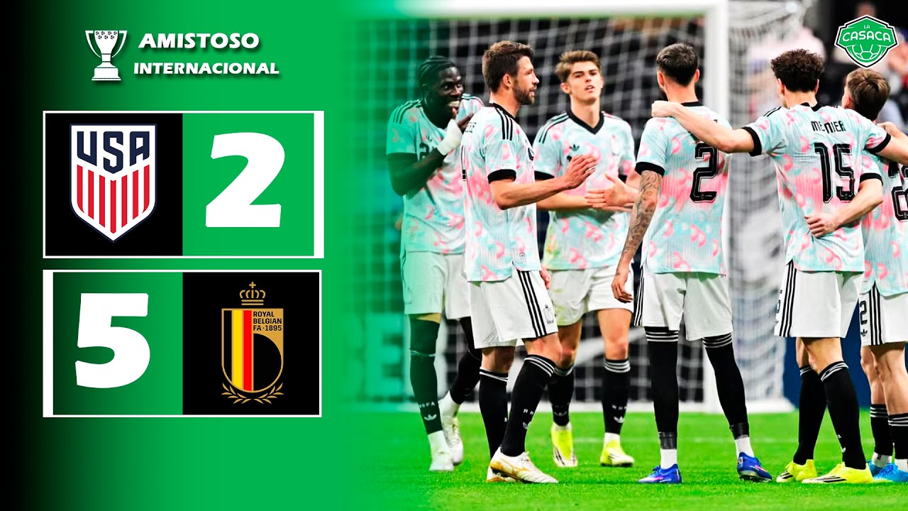 ✅ ESTADOS UNIDOS vs B&Eacute;LGICA EN VIVO 🔴 | AMISTOSO INTERNACIONAL 2026 | USA vs BELGIUM LIVE 🏆