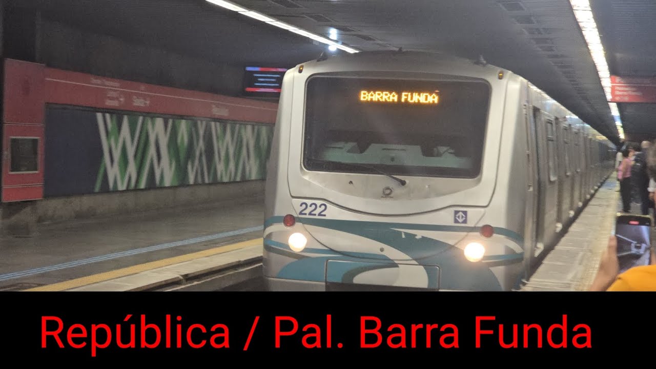 Trecho entre República e Pal. Barra Funda | #L10 