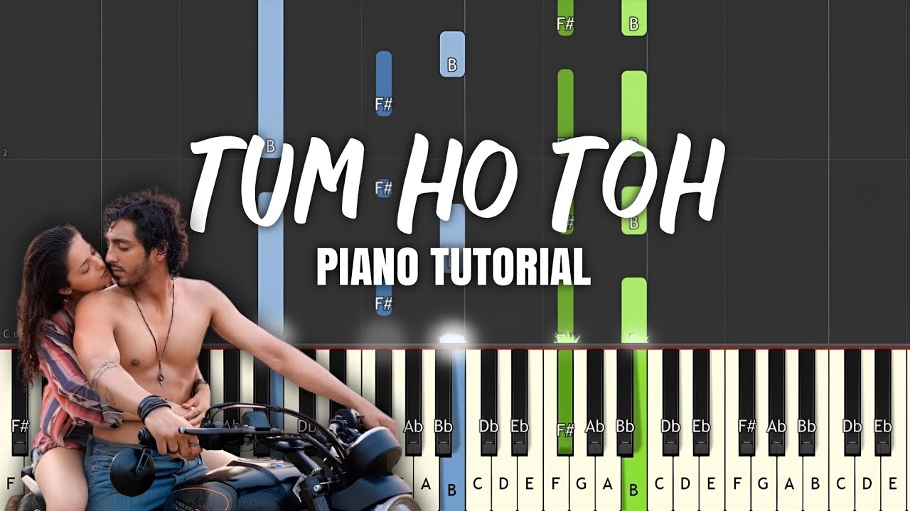 Tum Ho Toh | Saiyaara | Piano Tutorial | Vishal Mishra, Ahaan Panday, Aneet Padda
