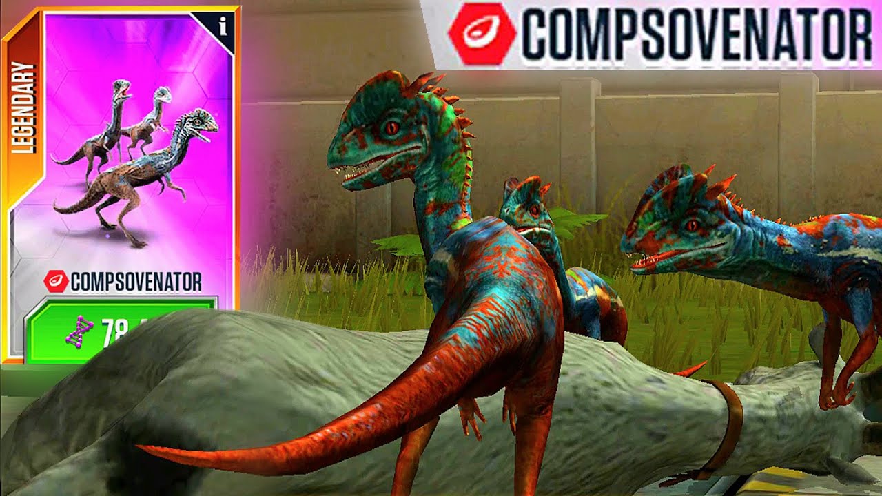 NEW HYBRIDS COMPSOVENATOR X3 MAX LEVEL 40 | JURASSIC WORLD THE GAME