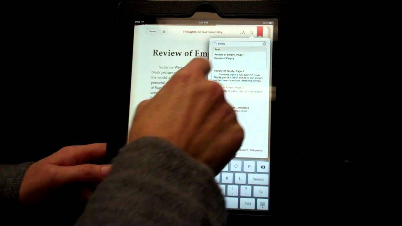 Video #1 PDF vs  ePub