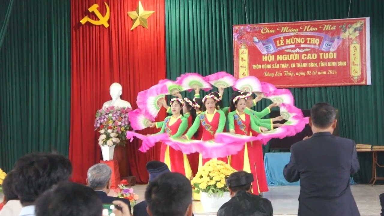Múa 1 (mừng thọ 2026) - Đội văn nghệ xóm Tháp