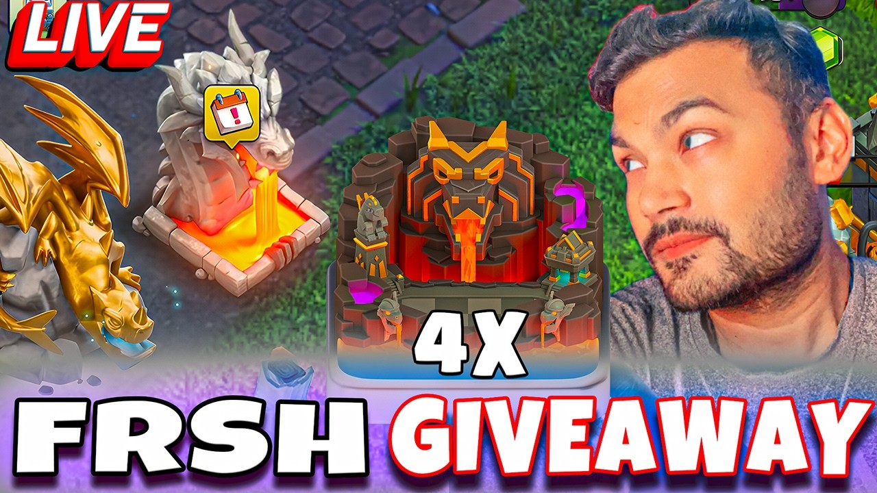 LIVE FREE SCENERY | CLAN RUSH EVENT | CLASH OF CLANS GAMEPLAY