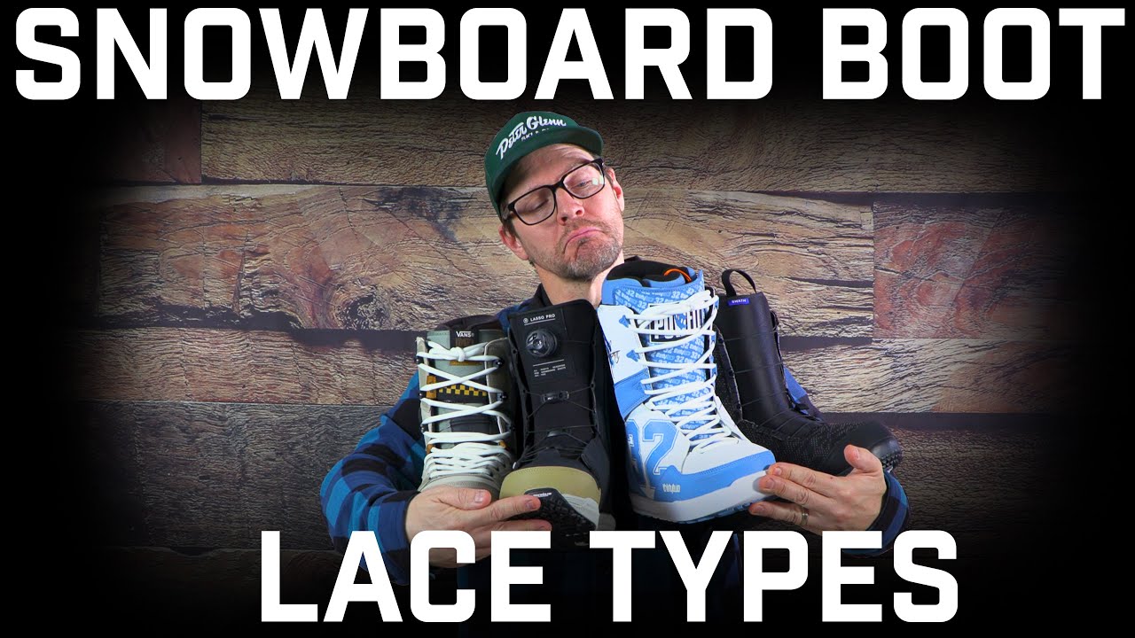 The Different Types Of Snowboard Boot Laces