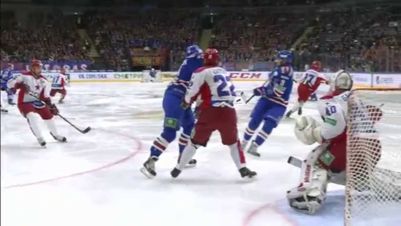 CSKA @ SKA 01/04/2015 Highlights / СКА - ЦСКА 4:1 / Запад, Финал, в серии 1:3
