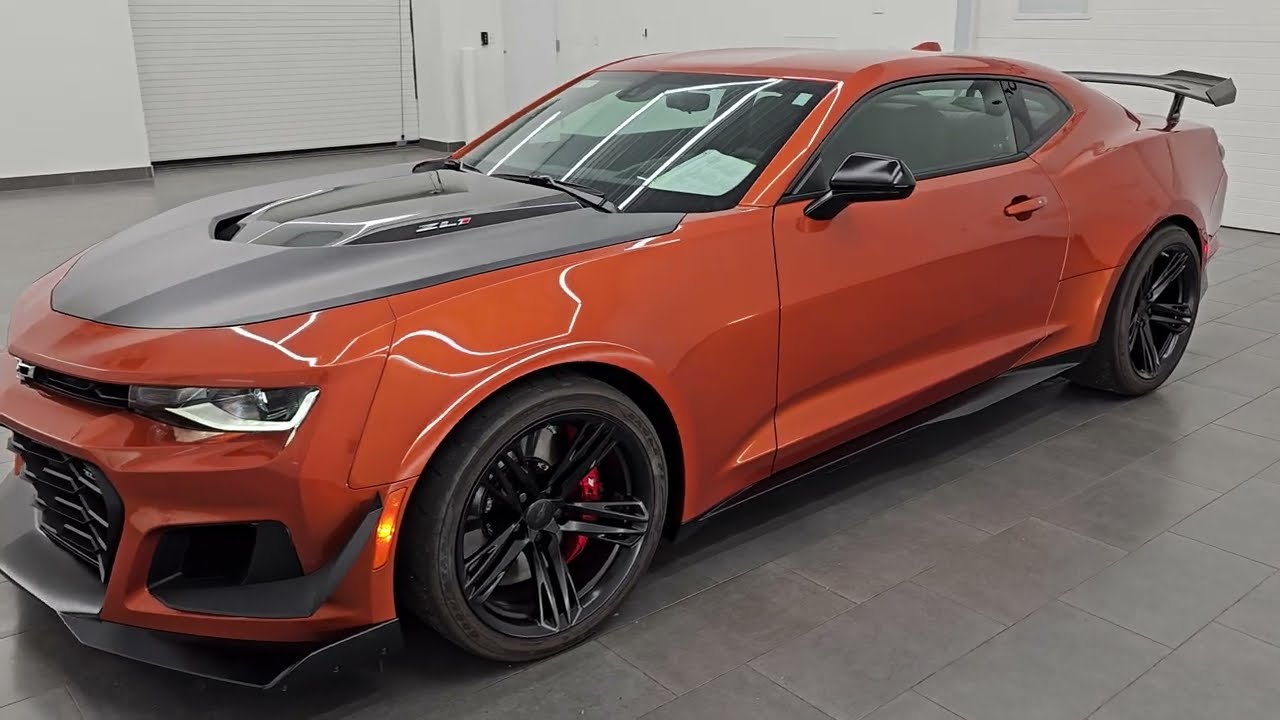 2022 CHEVROLET CAMARO ZL1 1LE EXTREME TRACK PACK VIVID ORANGE 4K WALKAROUND 14852Z SOLD!