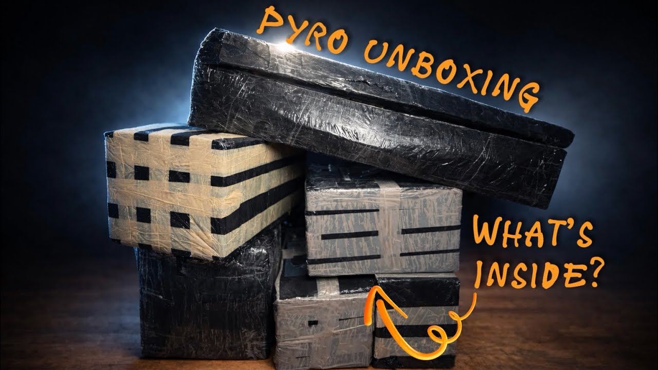 PYRO UNBOXING 1700 PLN/ 400 € 🎆