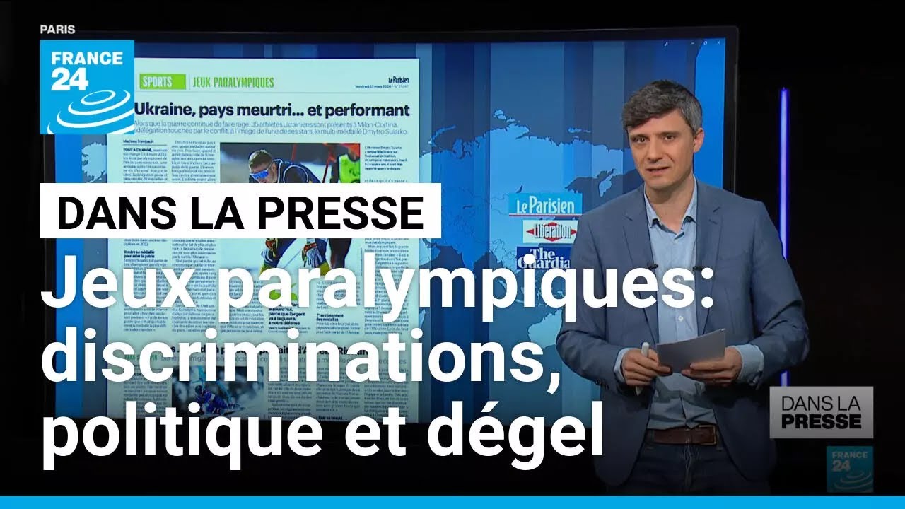 Jeux Paralympiques : discriminations, politique et dégel • FRANCE 24