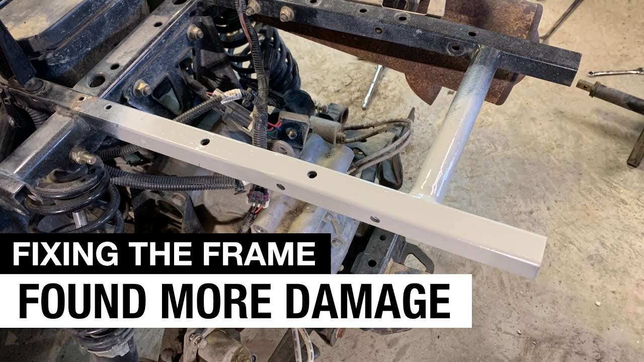 Finally fixing the rear frame - Rebuilding a wrecked Polaris Sportsman X2 570 | Part 5