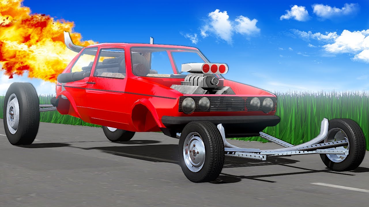 I Built the FASTEST CAR in the Long Drive!