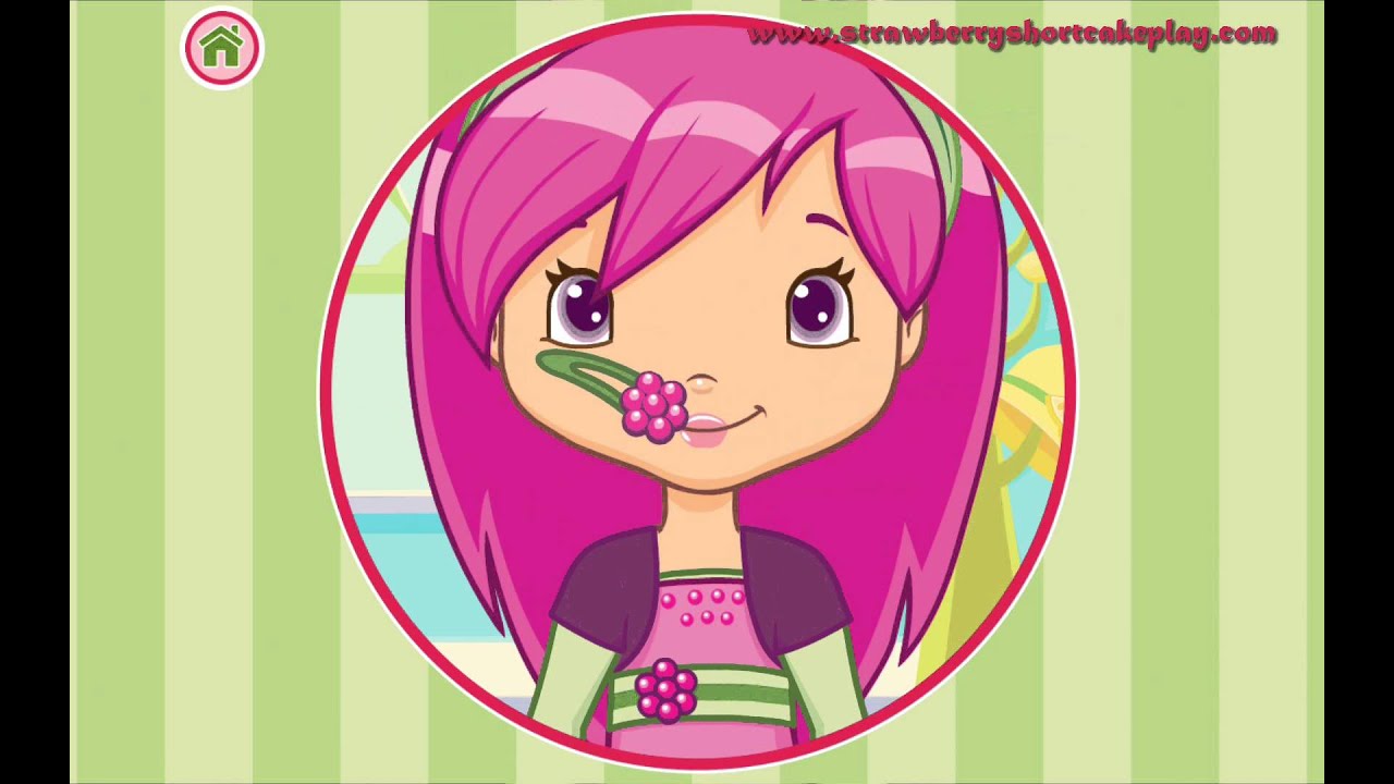 Strawberry Shortcake Berry Beauty Salon Game Player
