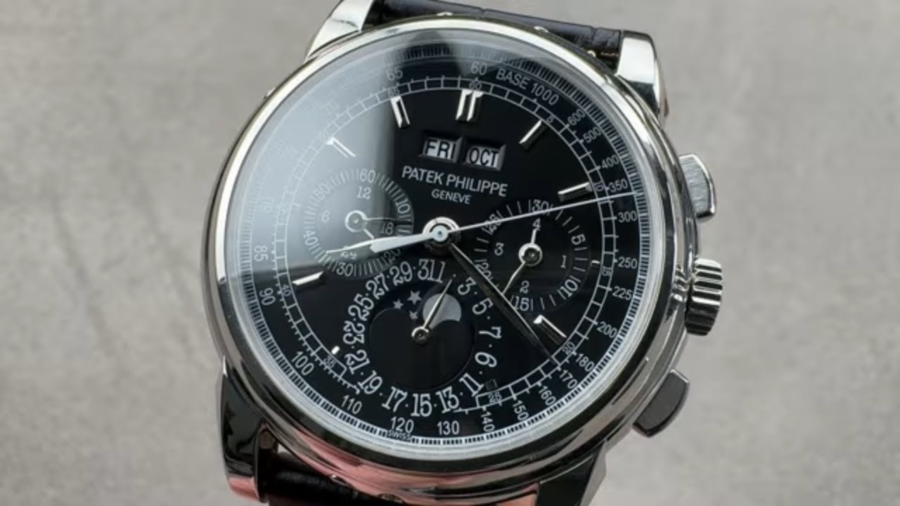 Обзор часов Patek Philippe 5970P Perpetual Calendar Chronograph 5970P-001