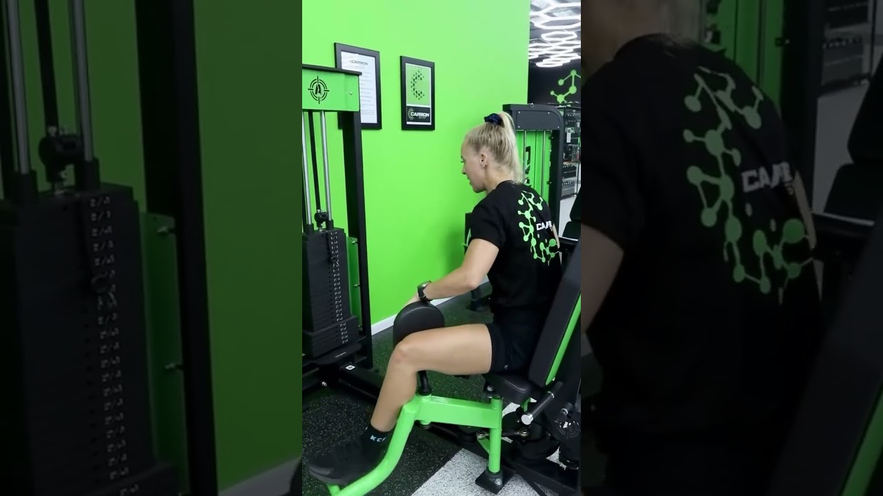Carbon Gym  Seated Aduction Machine  Tutorial