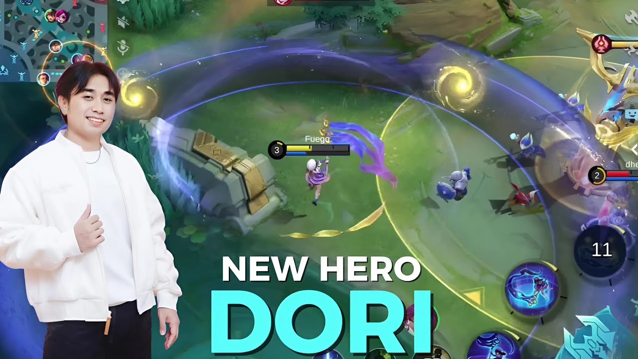New Hero Dori in MLBB - Skill Explained by Fuego Gaming YT 