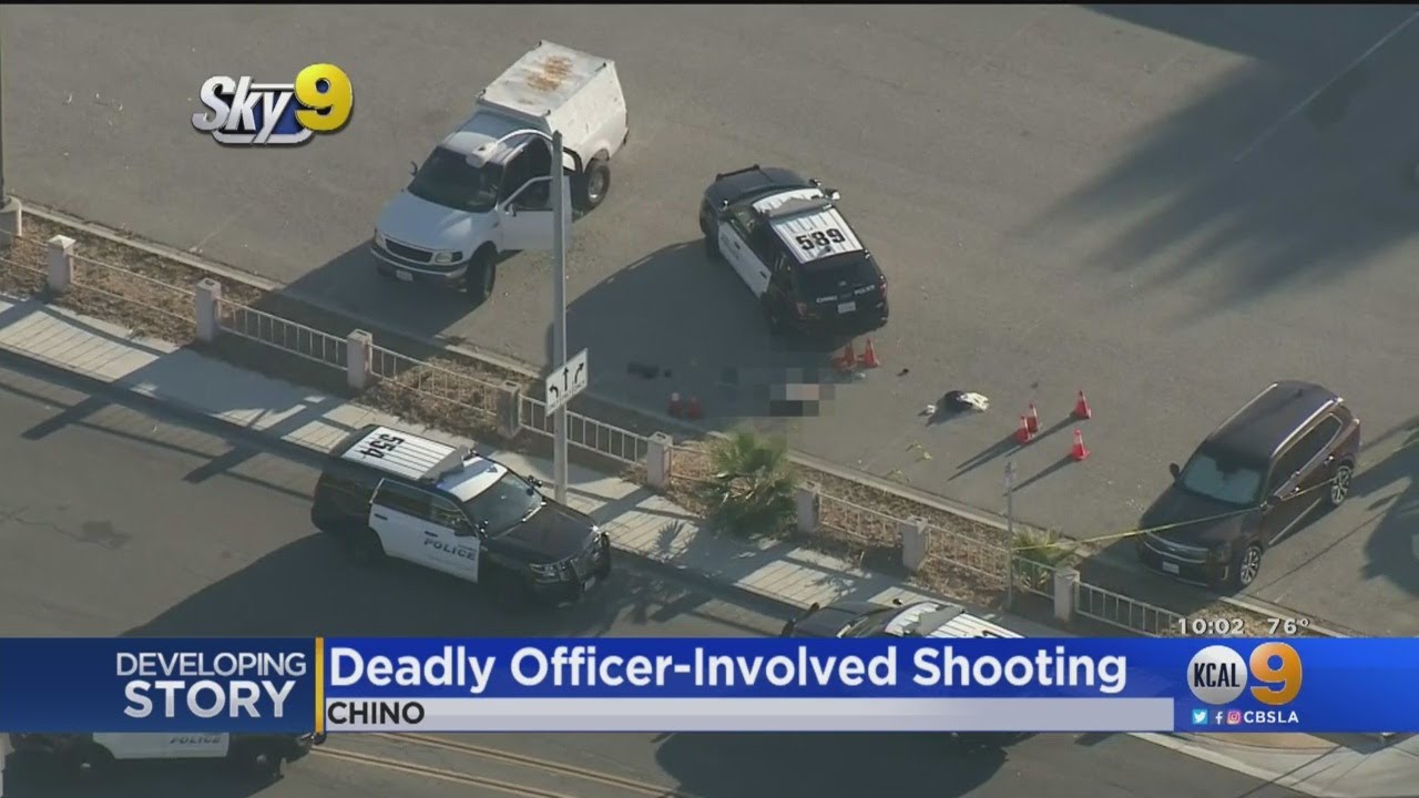 Chino Police Shoot, Kill Man Allegedly Armed With Knife