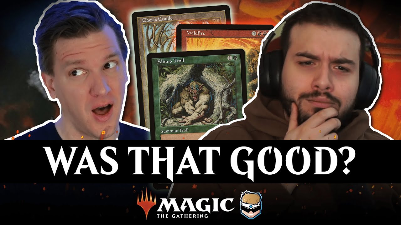 HS player rates pro mtg cards from 1999