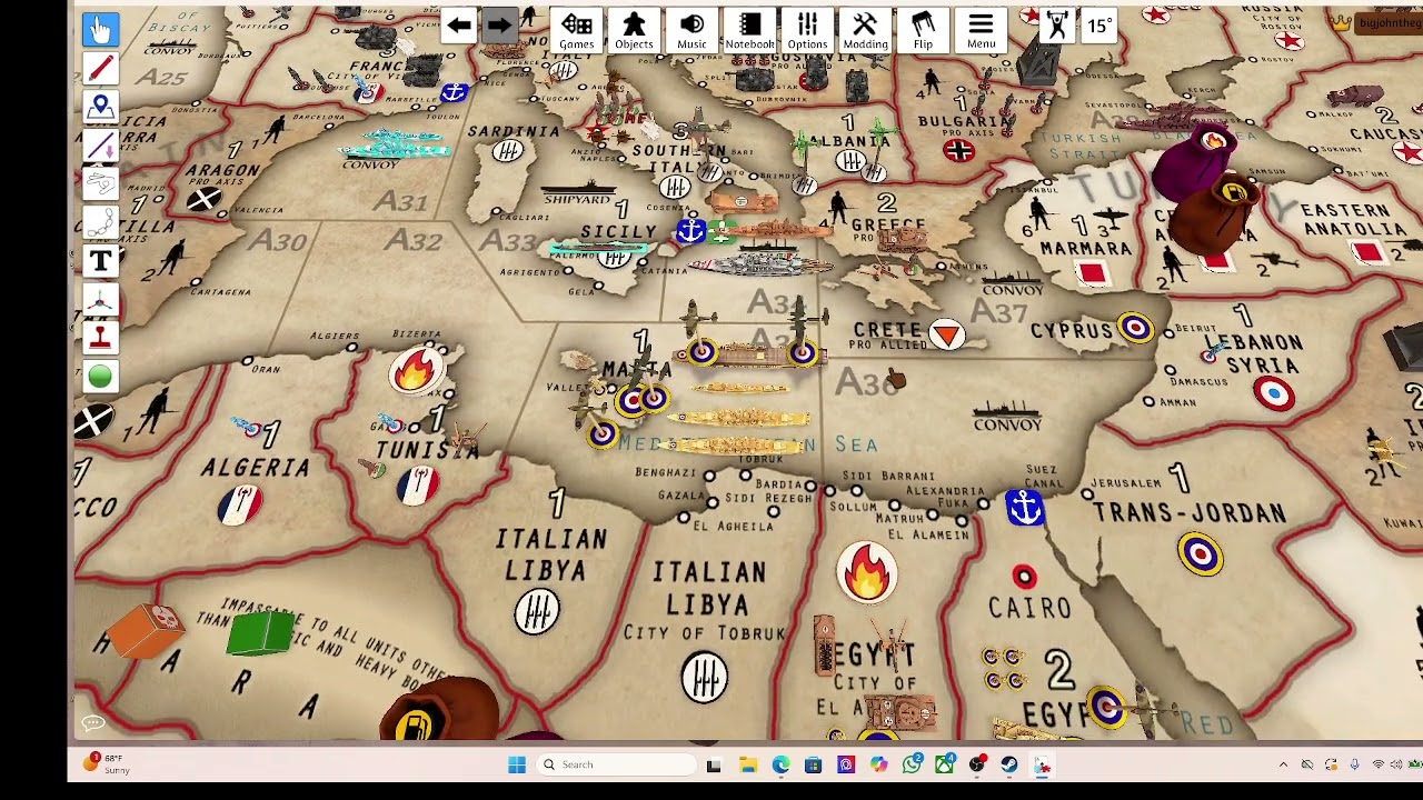 Italy turn operation fireball