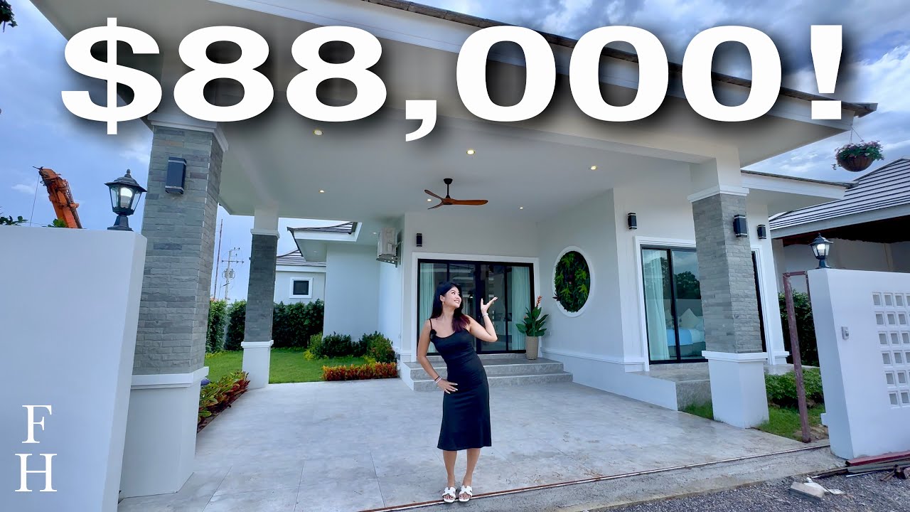 2,890,000 THB ($88,000) Brand New Home in Hua Hin, Thailand