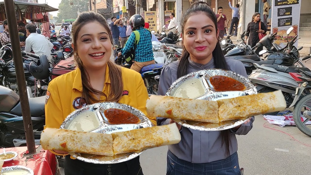 Paneer Dosa Challenge | Dosa Eating Competition Street Food |