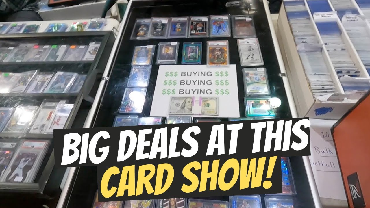 Another CRAZY PACKED Local Sports Card Show! HUGE $$$ Grading Potential!