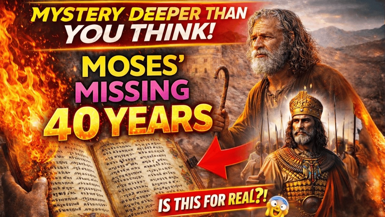 What Ancient Texts Reveal About Moses’ Missing 40 Years ?0.