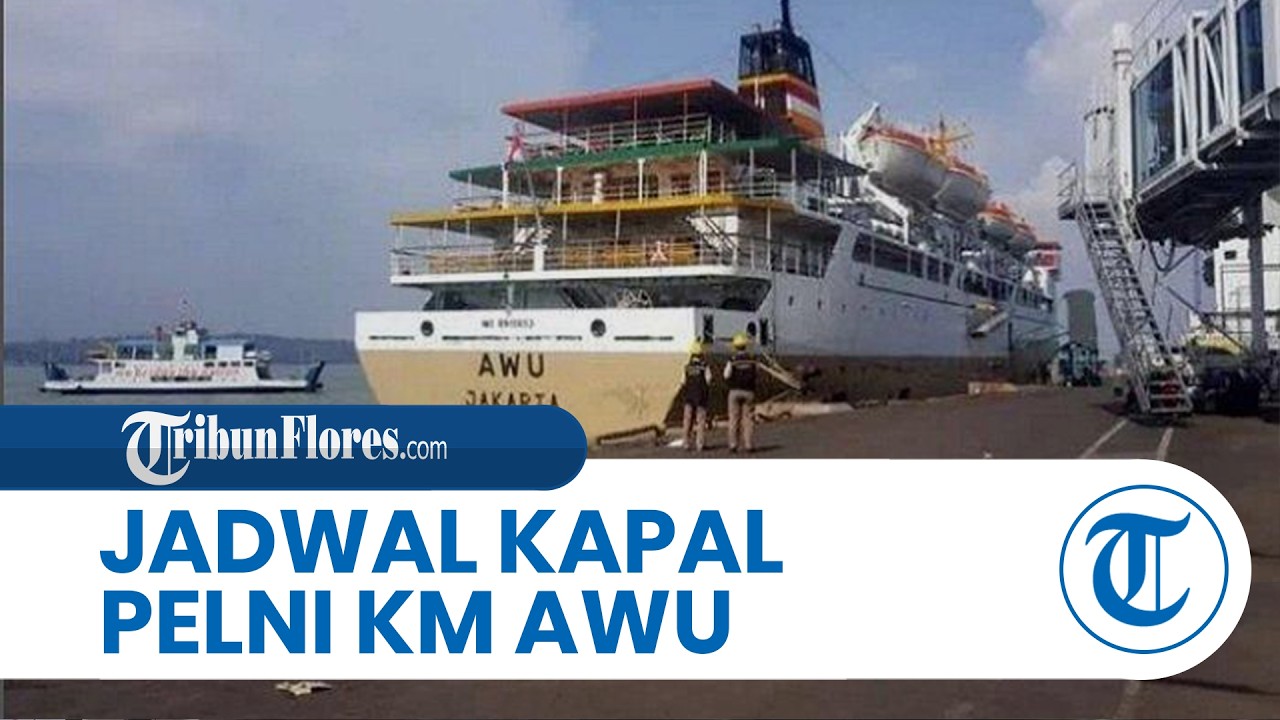 Jadwal Kapal Pelni KM Awu Bulan Maret 2026, Besok Surabaya-Denpasar, Minggu Sandar Bima, Waingapu