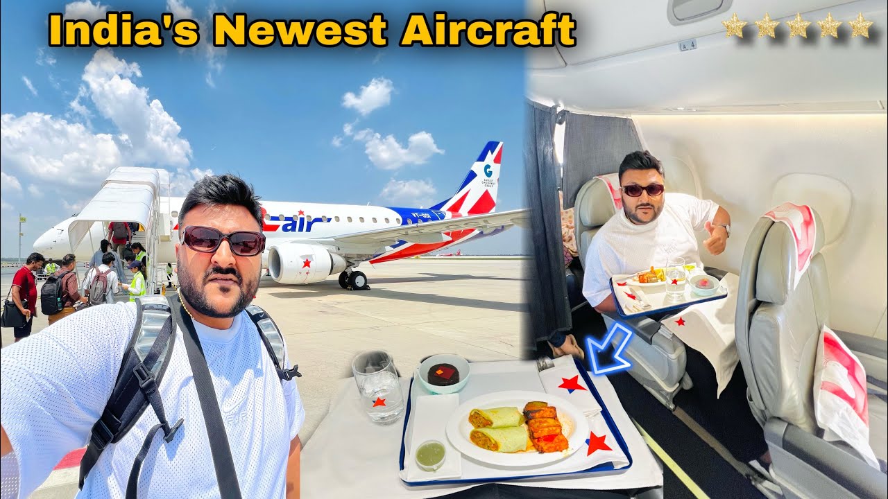Most Luxurious cheapest Business Class Journey || Newest Aircraft Star Air ✈️