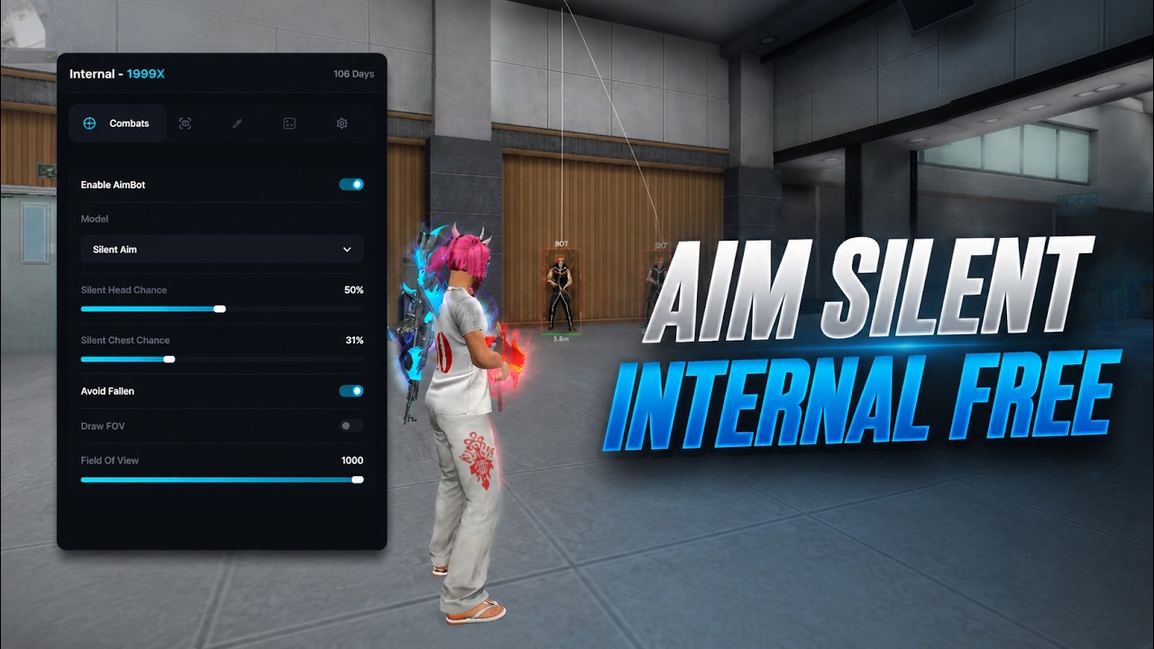 PANEL FREE FIRE HACK GRATIS 100% ANTIBAN CON AIM SILENT - TELEPORT - AIMBOT | 1999X