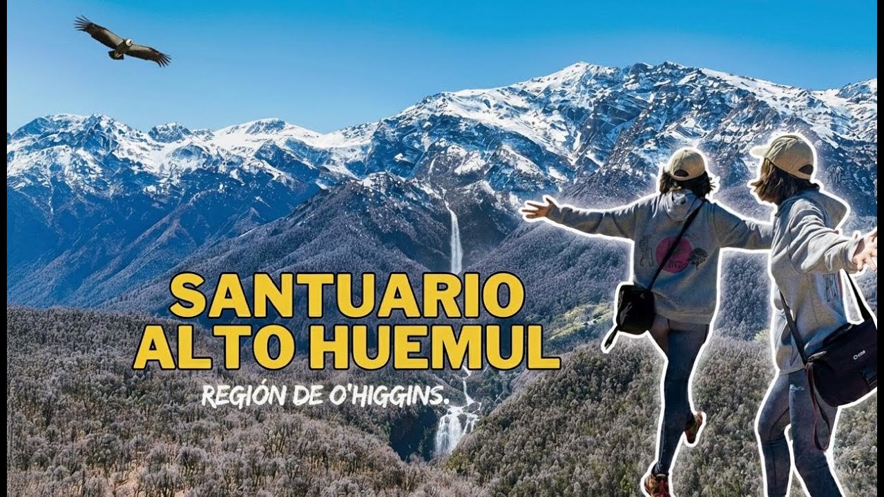 🏕️Acampando SOLOS en miles de hectáreas 🏔️ | SANTUARIO Alto Huemul