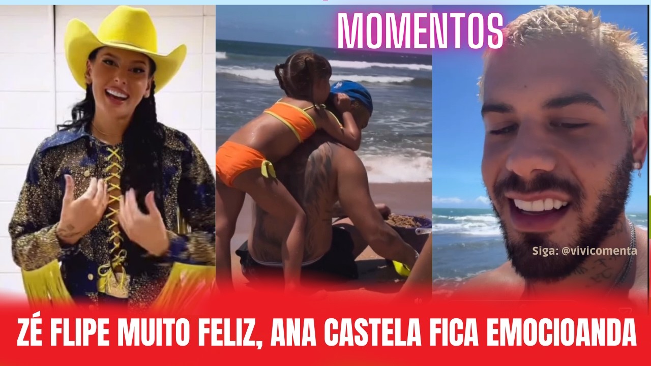EXCLUSIVO : Zé Felipe muito feliz - e Ana Castela se emociona ao cantar sua boca mente no BB