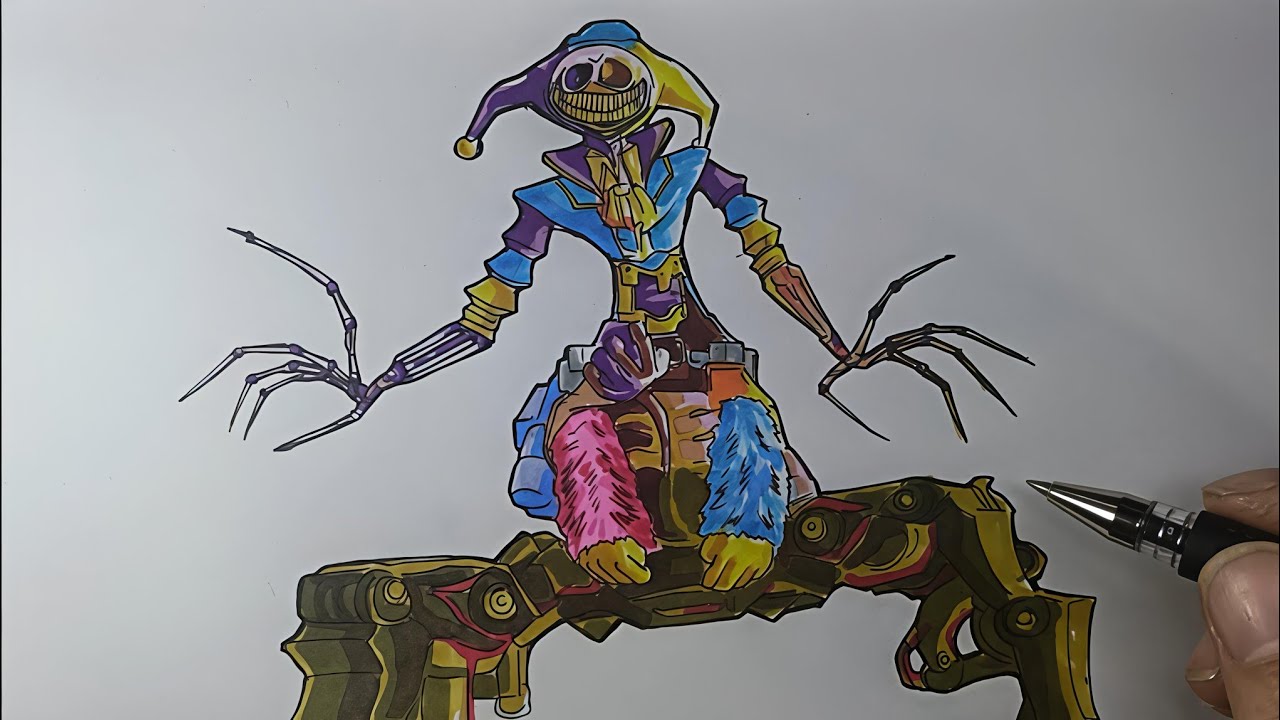Poppy Playtime Chapter 5 How To Draw New The Prototype Final Boss