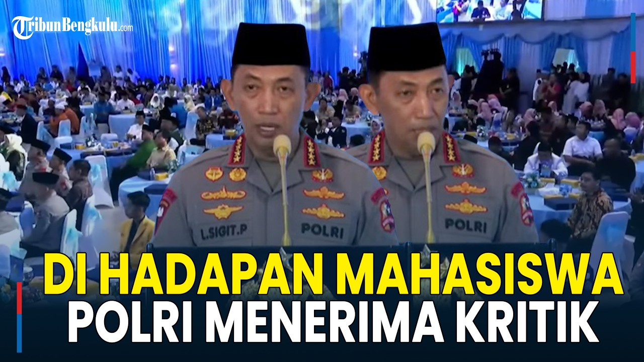Kapolri Blak-Blakan Depan Mahasiswa Sebut Polri Terbuka pada Kritik, Siap Berbenah Menuju Presisi