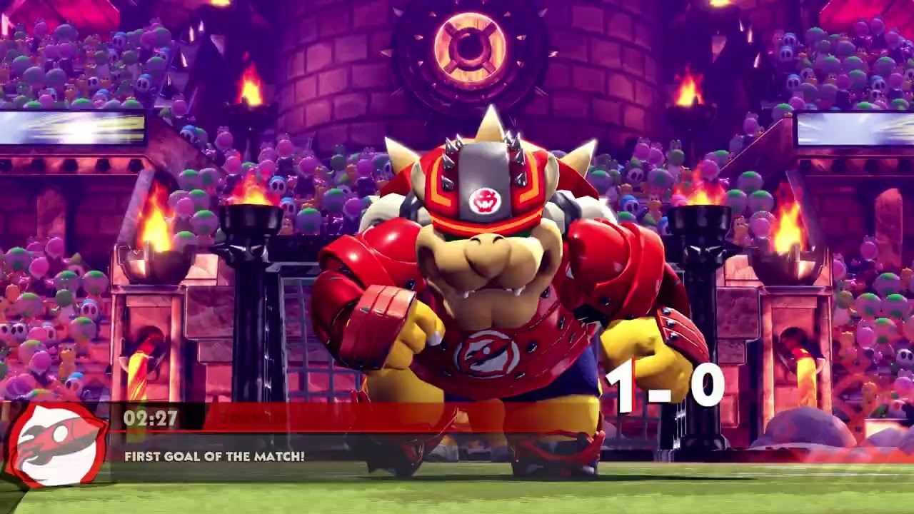 Mario Strikers: Battle League (Solo, Normal Mode - Speedrun WR [Attempt 2, Rejected]) 1:23:35