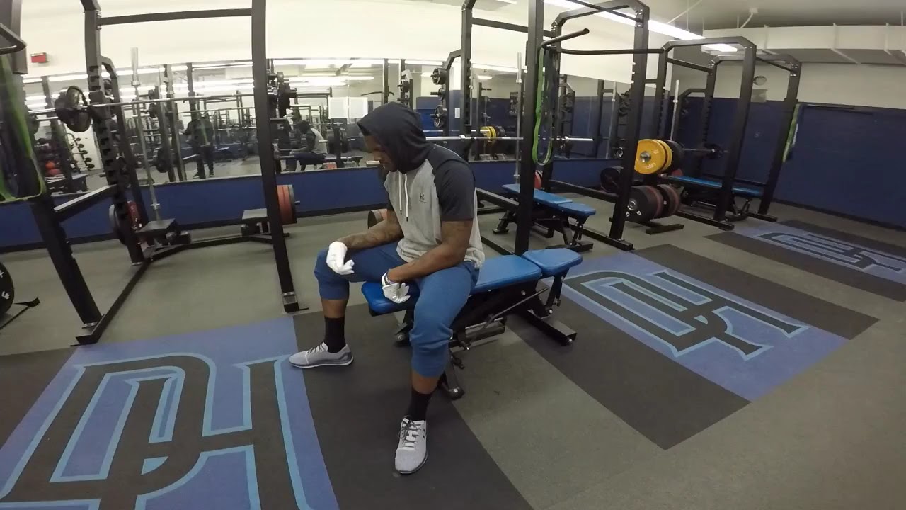 Deshaun Watson Weight Room Draft Prep