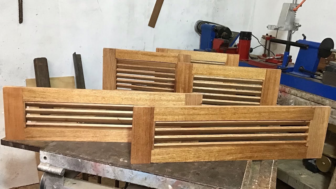 PUERTAS TIPO PERSIANA...método sencillo 😁 (Soy Carpintero)
