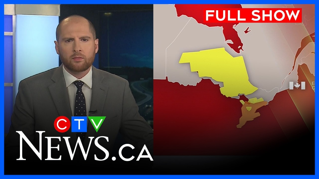 Аномальная жара продолжает удерживать в тисках южную часть Онтарио | CTV News Windsor в 11, пн, 2...