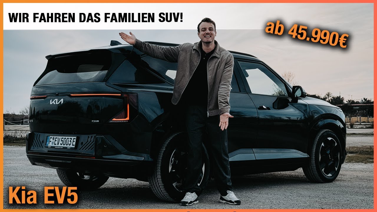 Kia EV5 im Test (2026) Familien SUV aus Korea ab 45.990€! Fahrbericht | Review | Innenraum | Preis