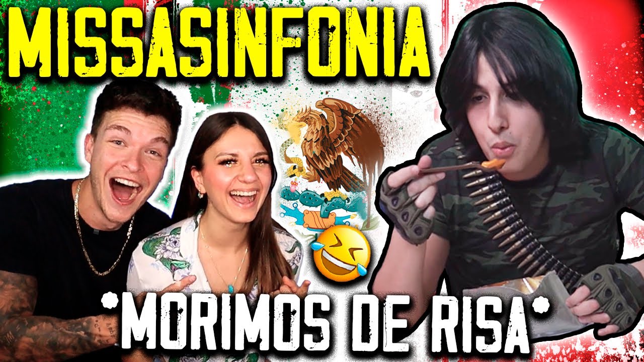 🇲🇽 REACCION a MISSASINFONIA 😱 PROBANDO COMIDA MILITAR ft. @CygnusyRomanticVlogs