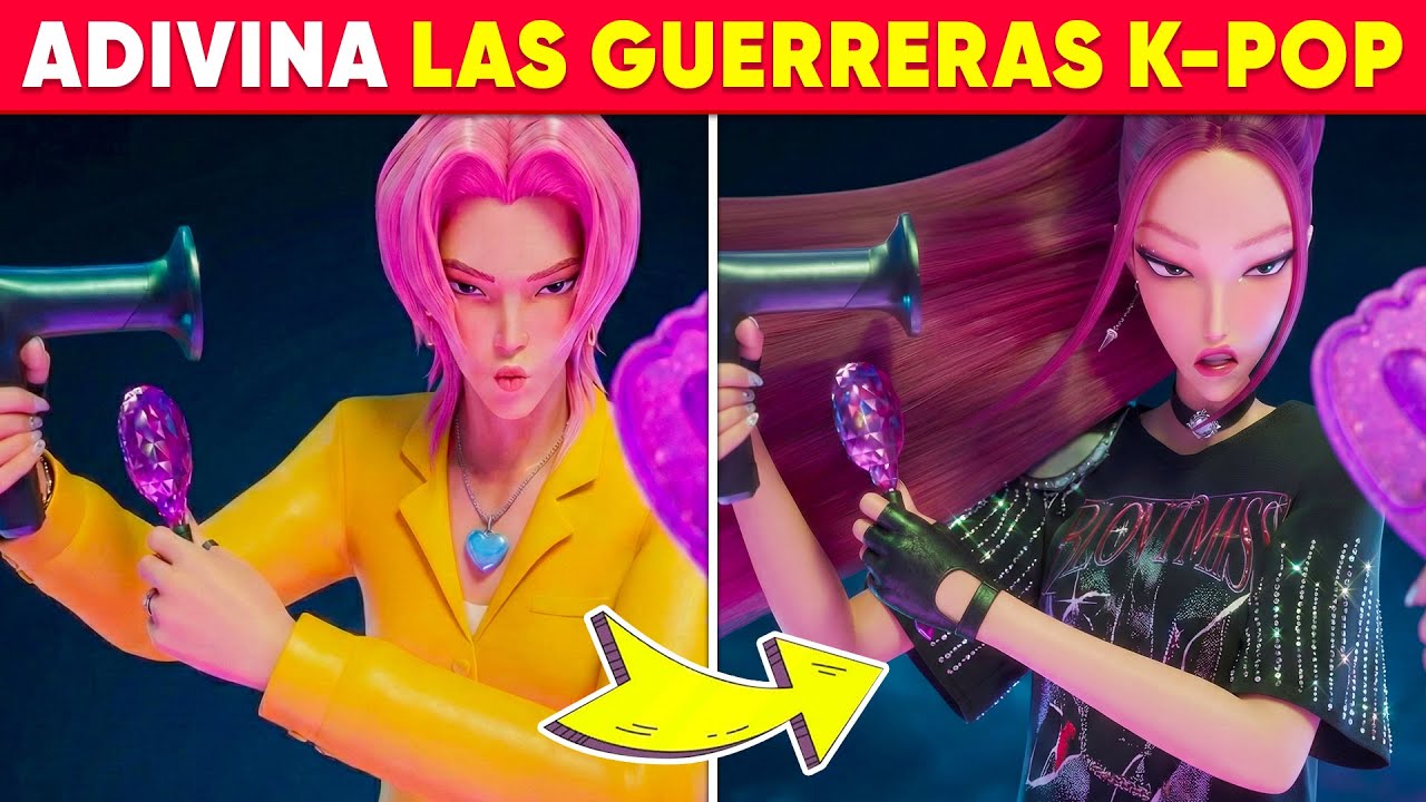 Adivina el quiz SWAP de Demon Hunters del KPop 🤔 ¡Ya estás equivocado! Rumi,Mira,Jinu, Abby~Rey Quiz