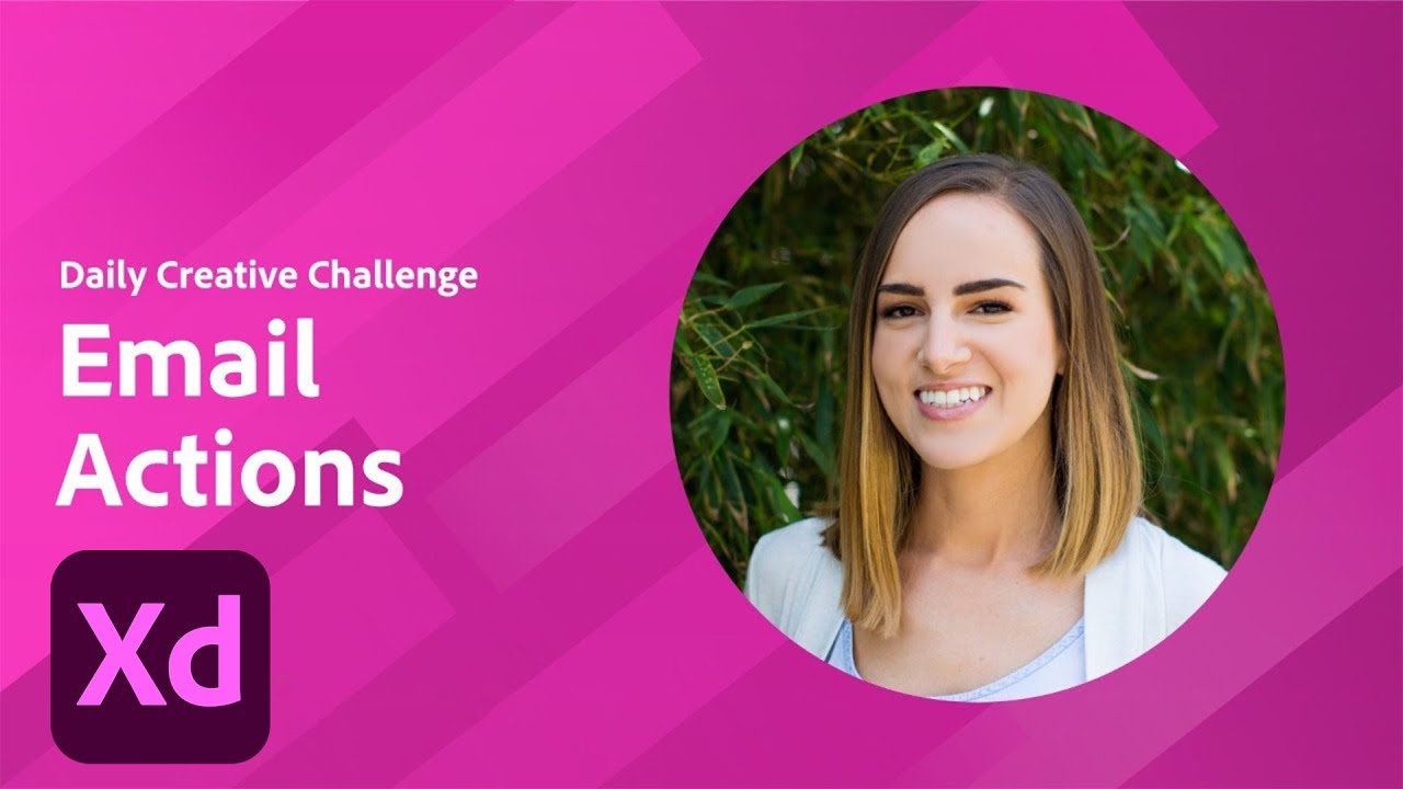 XD Daily Creative Challenge - Email Actions | Adobe Creative Cloud