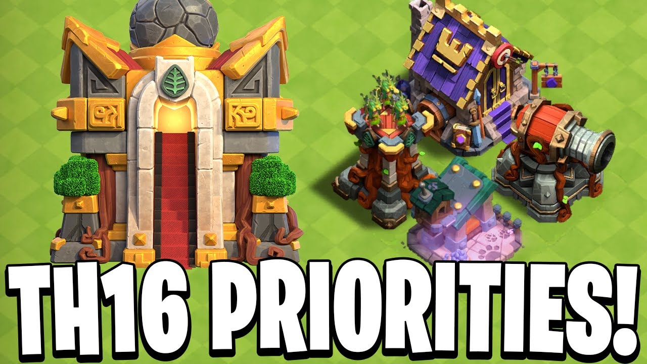 Co ulepszam NAJPIERW na 16. edycji Town Hall! (Clash of Clans)