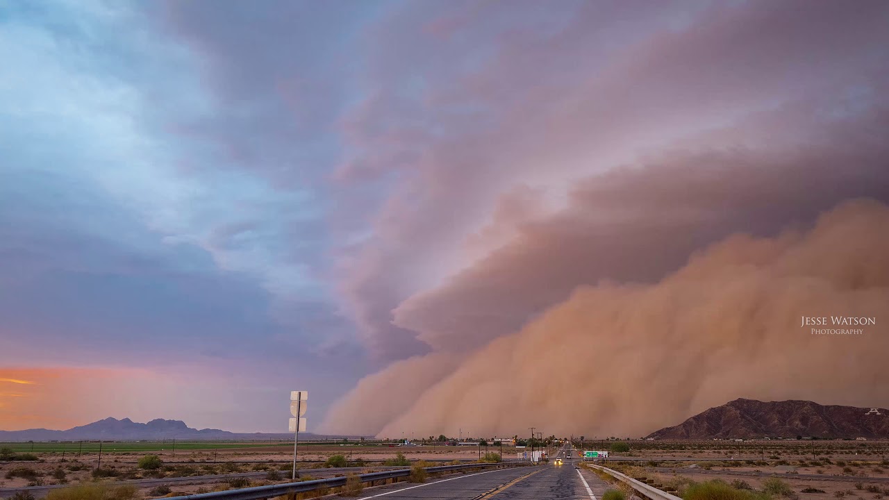 Monstrous Haboob Sweeps Across Southern Arizona! 4K