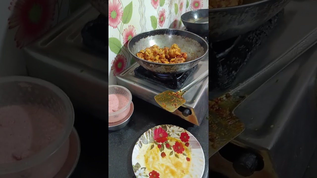 BHINNO SWADER PRAWN FULKOPI CURRY #recipe #vlog 