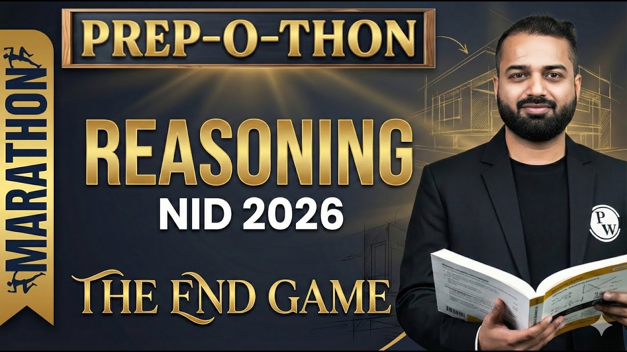NID 2026 Reasoning MARATHON 🔥END GAME 🚀 Last Step Towards Selection | Prep-O-Thon
